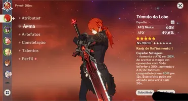 AR 52 DILUC+TUMULO,XIAO,TARTAGLIA,MONA,KEQINGC1