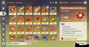 AR 52 DILUC+TUMULO,XIAO,TARTAGLIA,MONA,KEQINGC1