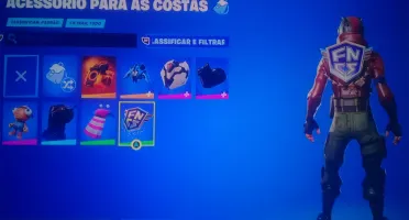CONTA FORTNITE ( 2 SKINS CAP 1 SEASON 3 )