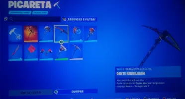 CONTA FORTNITE ( 2 SKINS CAP 1 SEASON 3 )