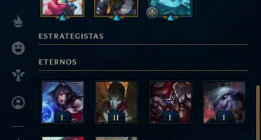 Conta League Of Legends PLATINA