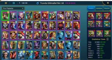 CONTA RAID SHADOW LEGENDS