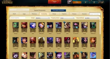 CONTA PRATA V / 53 CAMPEOES / 6 SKINS / 2 PAG DE RUNAS