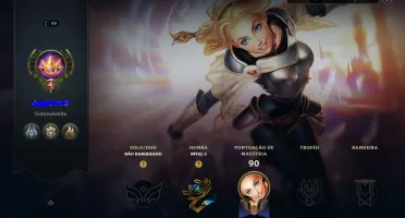Conta lol, 32 champions nivel 49 10 skins. Unranked.
