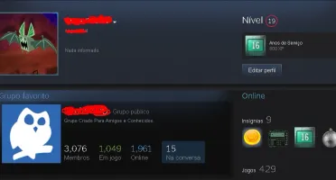 Conta Steam Super rara 16 Anos 700 jogos