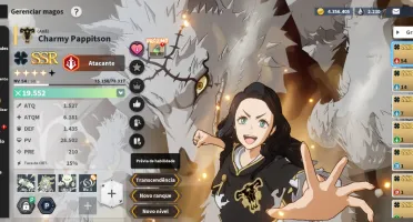 Conta Black Clover m iniciante 19 tiros + 2k de cristais