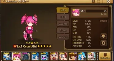 Reroll Summoners War lvl10 com Rica e Ariel