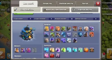 Conta clash of clans CV12 Recém, Full cv 11