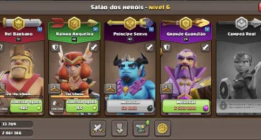 Conta Clash of clans cv 12