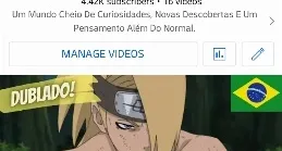 CANAL COM 4.42K DE INSCRITOS YOUTUBE | POPULAR e ATIVO!