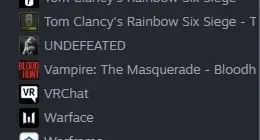 Conta Steam com novo COD MW2 + CSGO + Rainbow Six e outros