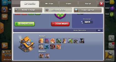 Conta Clash of Clans CV 13 CC 10 6 Construtores TOP Barata