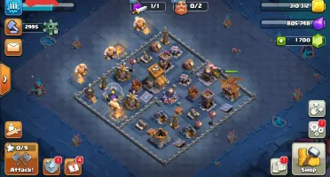 Conta Clash of Clans CV 13 CC 10 6 Construtores TOP Barata