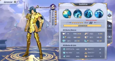 Saint Seiya Awakening - Server A-137 A137 Bem Administrada