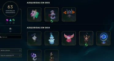 Conta LOL +10 anos 90k essência - 424 skins - 200 chromas