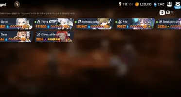 Epic seven - Conta com bonecos meta