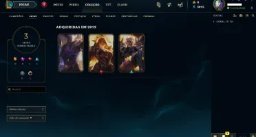 Conta League of Legends Lvl 48 Unranked