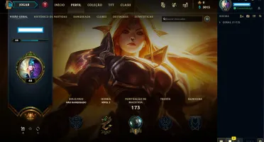 Conta League of Legends Lvl 48 Unranked
