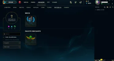 Conta League of Legends Lvl 48 Unranked