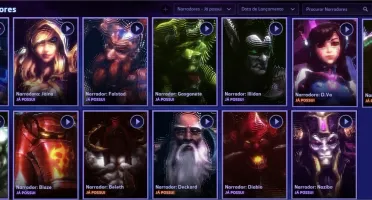 CONTA BLIZZARD - FOCO NO HEROES OF THE STORM E OVERWATCH