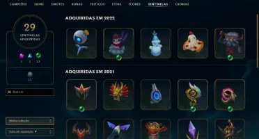 CONTA TOP DE LOL ELO MESTRE TODOS OS CHAMPIONS 200 SKINS