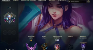 CONTA TOP DE LOL ELO MESTRE TODOS OS CHAMPIONS 200 SKINS