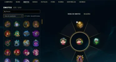 Conta LOL Lvl 260 (838 Skins) - Sem Elo (Desapego Total)
