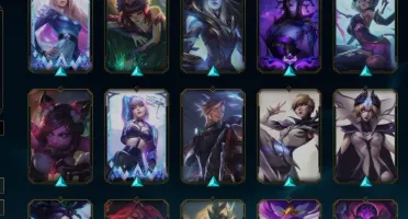 Conta League of Legends low elo com mais de 80 skins