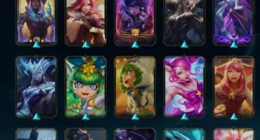 Conta League of Legends low elo com mais de 80 skins