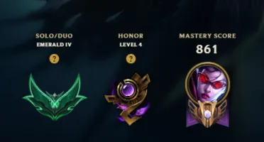 conta de lol 273 skins esmeralda 4 nivel 470