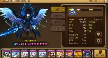 Summoners Wars LV Max top