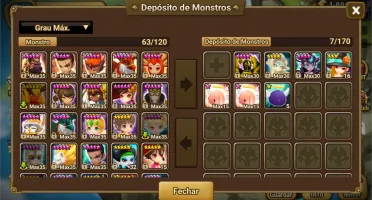 Summoners Wars LV Max top