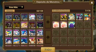 Summoners Wars LV Max top