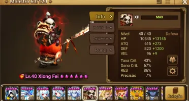 Summoners Wars LV Max top