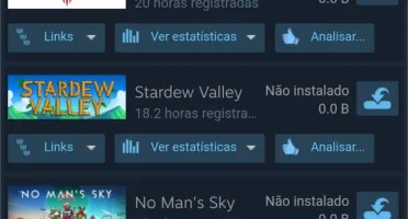 CONTA STEAM COM MAIS DE 100 JOGOS. Cyberpunk, RDR2, etc