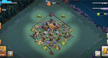 Conta clash of clans cv 10 quase full