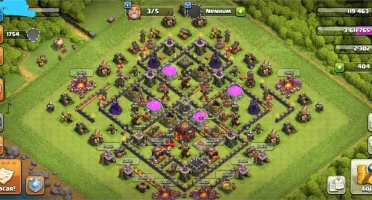 Conta clash of clans cv 10 quase full