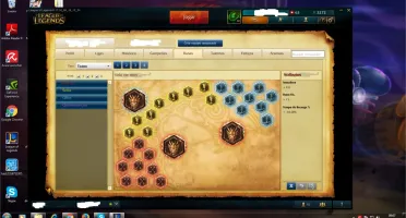 Conta Platina 4 120 Campeão 30 skin 4 Pagina de runa