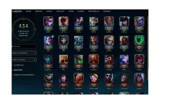 CONTA DE LOL/ALL CHAMPS/127SKINS/PLATINA III