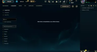 Conta com 230 skins unranked