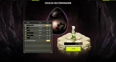 Conta Iop 200+ 5 Chars 180+  Crocabulia