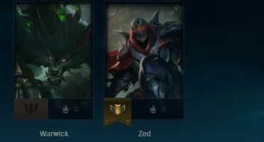 CONTA UNRANKED C/ VIEGO PENTAKILL/ PROJETO ZED E +SKINS