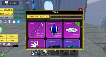 Conta de roblox (focada em blox fruits)