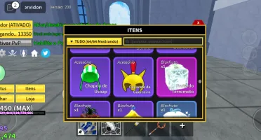 Conta de roblox (focada em blox fruits)