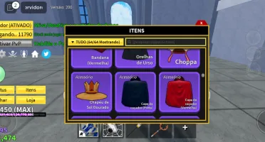 Conta de roblox (focada em blox fruits)