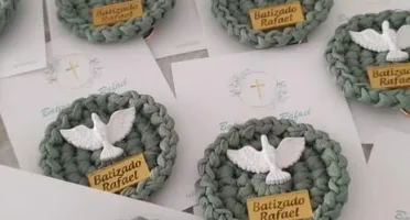 Kit 10 Lembrancinhas Batizado - Personalizado
