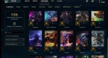 Conta league of legends