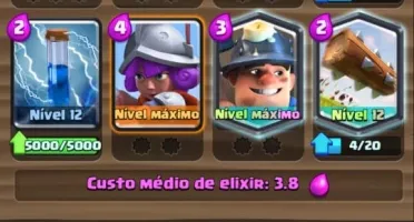 Conta Clash Nível Maximo