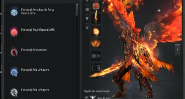 Conta CABAL Online BR | GA Lv.182 | Venus | Honra 18 | Skins