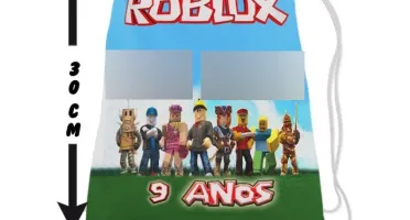 Saquinho personalizado ROBLOX
